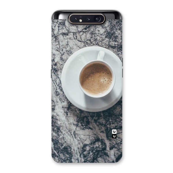 Coffee On Marble Back Case for Galaxy A80