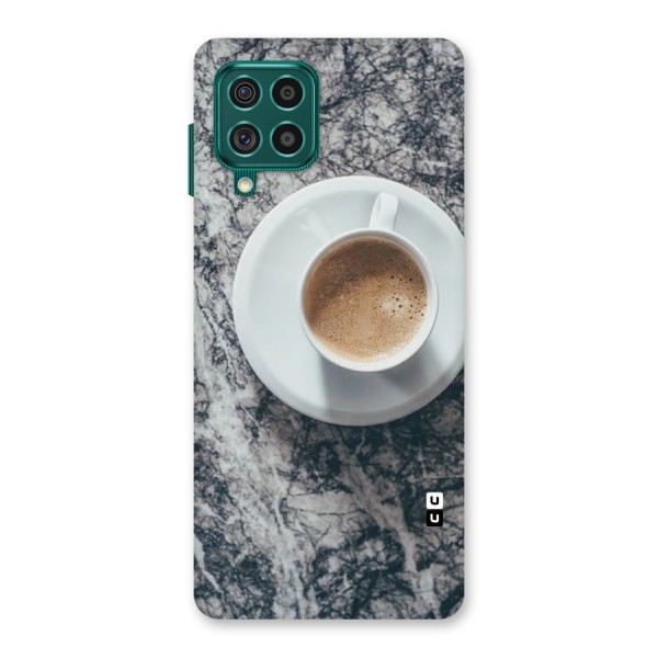 Coffee On Marble Back Case for Galaxy F62