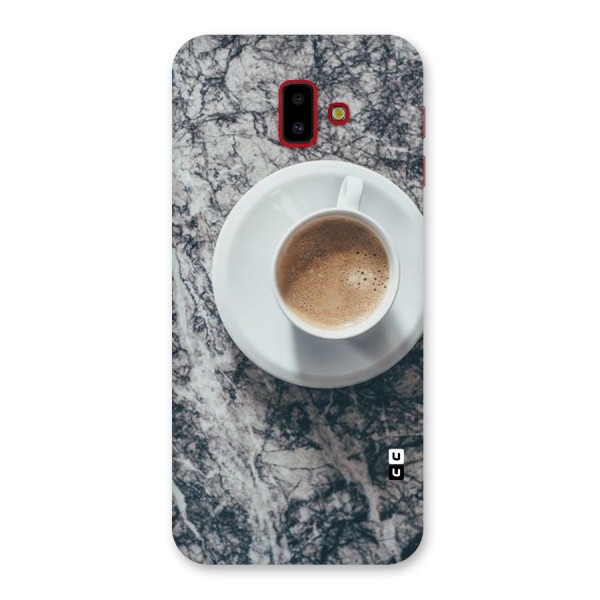 Coffee On Marble Back Case for Galaxy J6 Plus