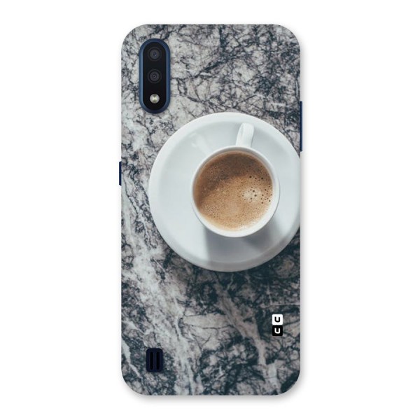 Coffee On Marble Back Case for Galaxy M01