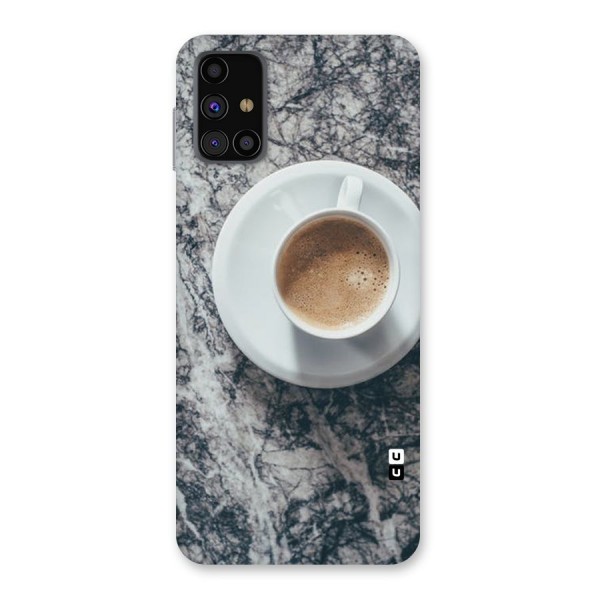 Coffee On Marble Back Case for Galaxy M31s