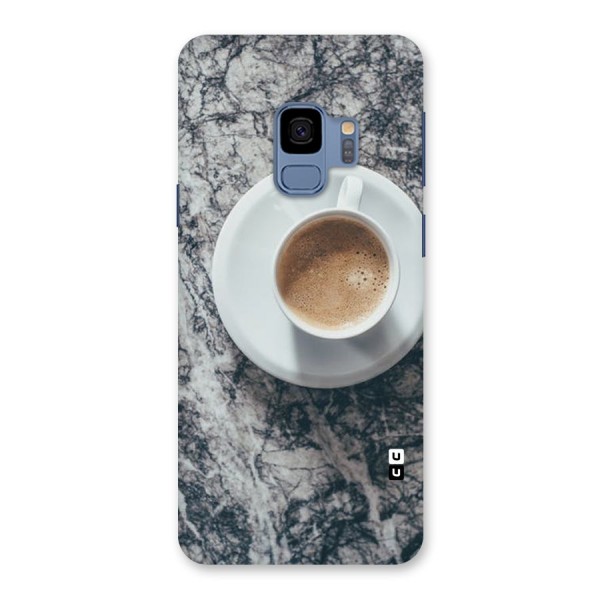 Coffee On Marble Back Case for Galaxy S9