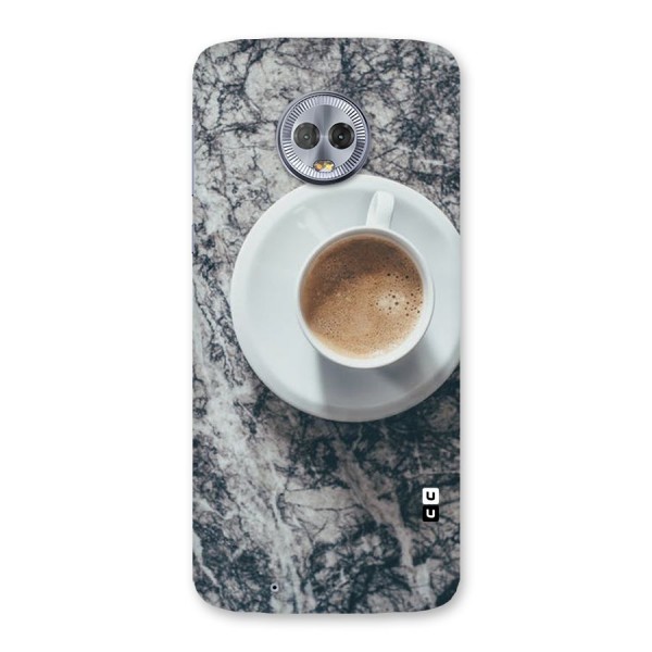 Coffee On Marble Back Case for Moto G6