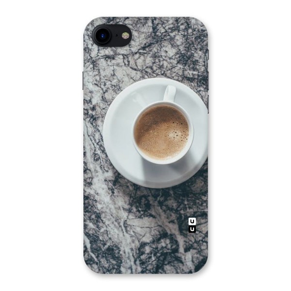 Coffee On Marble Back Case for iPhone SE 2020