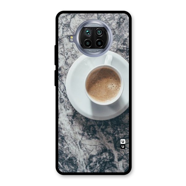 Coffee On Marble Glass Back Case for Mi 10i