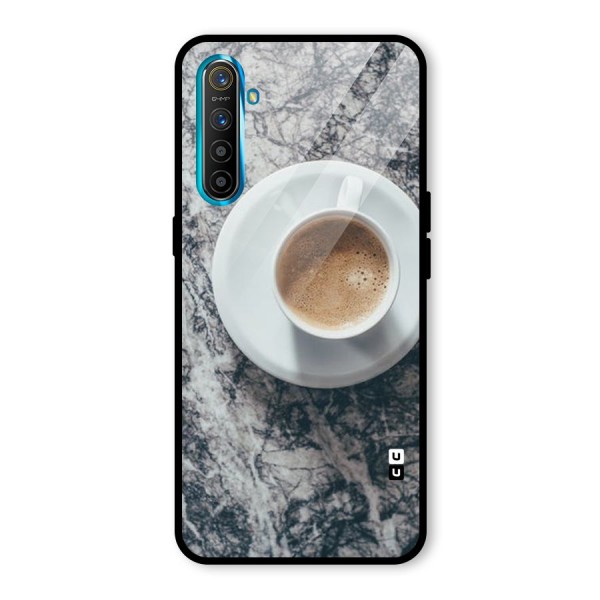 Coffee On Marble Glass Back Case for Realme XT