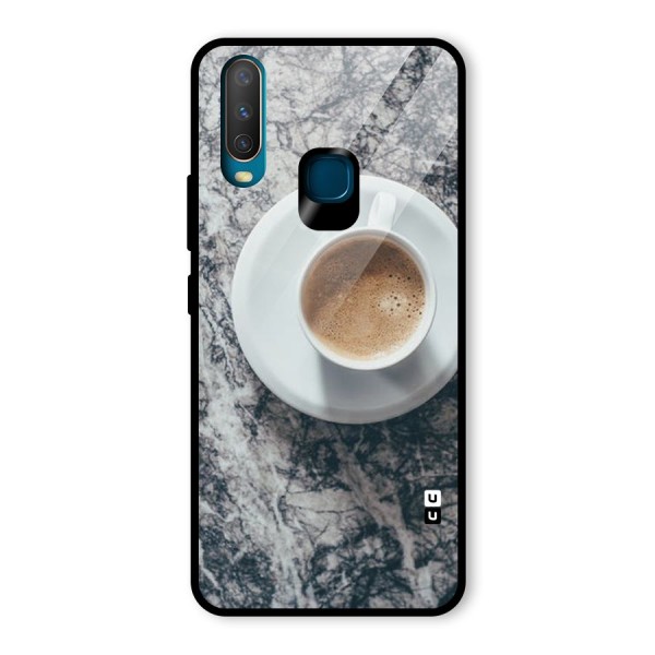 Coffee On Marble Glass Back Case for Vivo Y12