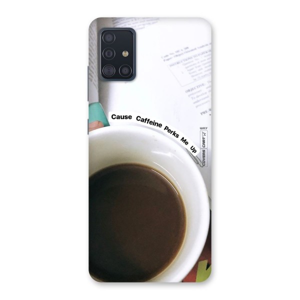 Coffee Perks Back Case for Galaxy A51