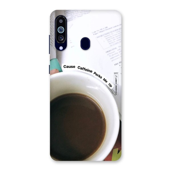 Coffee Perks Back Case for Galaxy A60