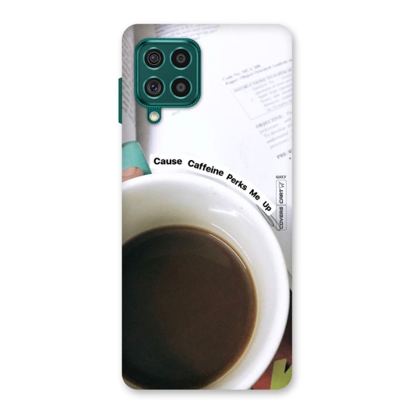 Coffee Perks Back Case for Galaxy F62