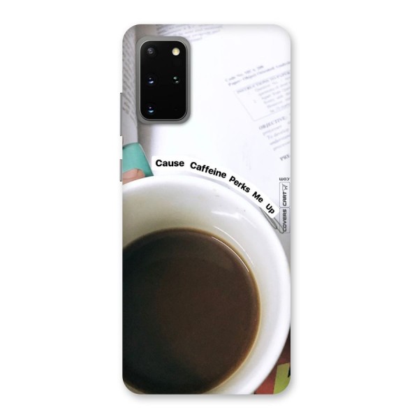 Coffee Perks Back Case for Galaxy S20 Plus