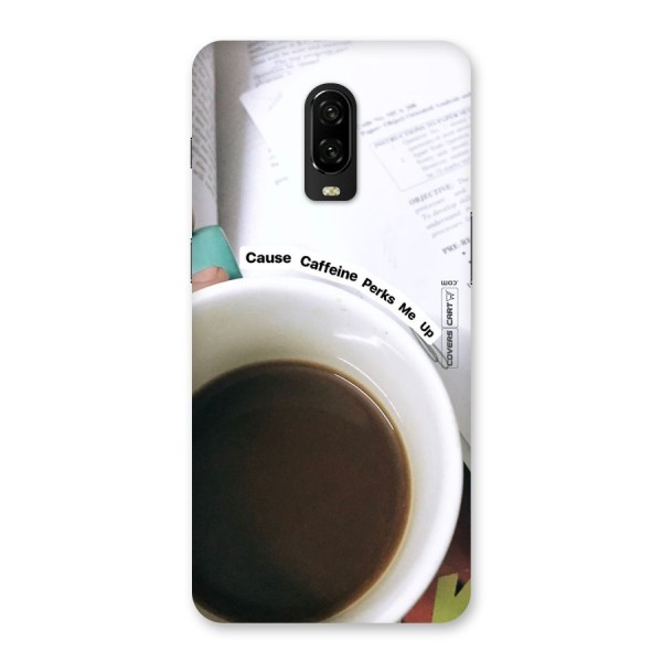 Coffee Perks Back Case for OnePlus 6T