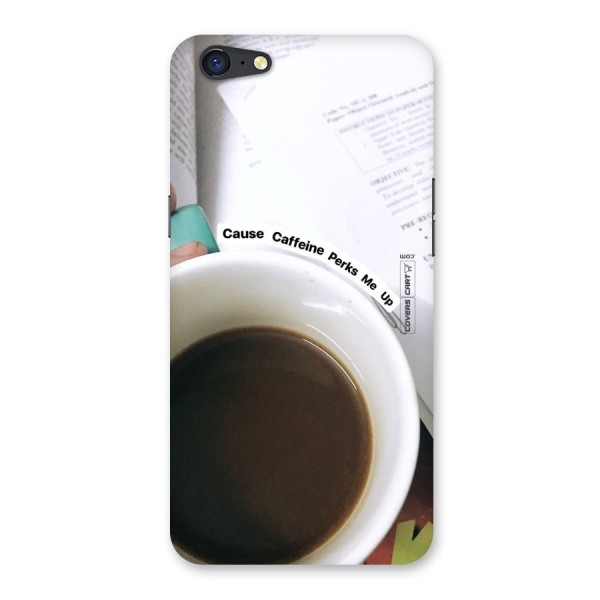 Coffee Perks Back Case for Oppo A71