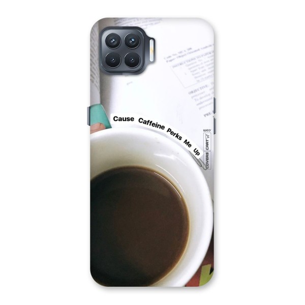 Coffee Perks Back Case for Oppo F17 Pro