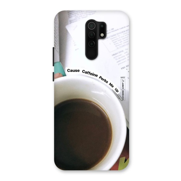 Coffee Perks Back Case for Redmi 9 Prime