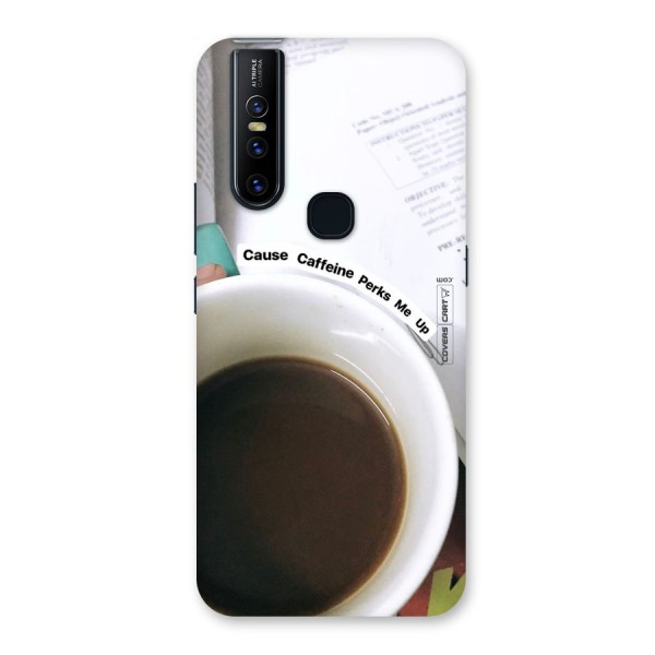 Coffee Perks Back Case for Vivo V15