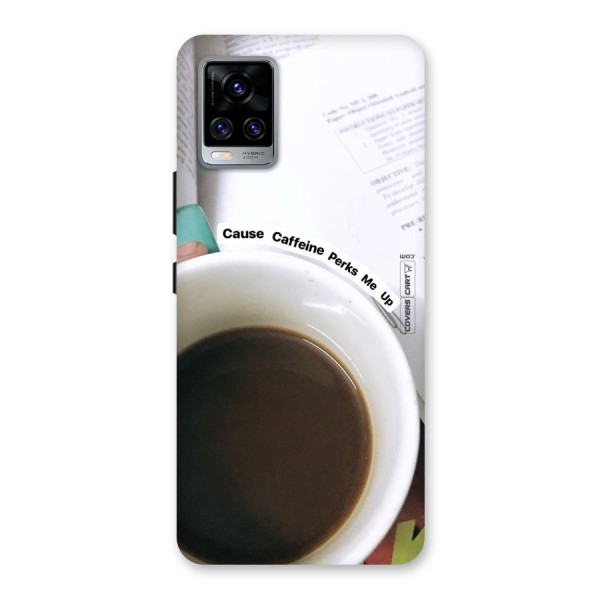 Coffee Perks Back Case for Vivo V20 Pro