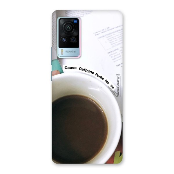 Coffee Perks Back Case for Vivo X60 Pro