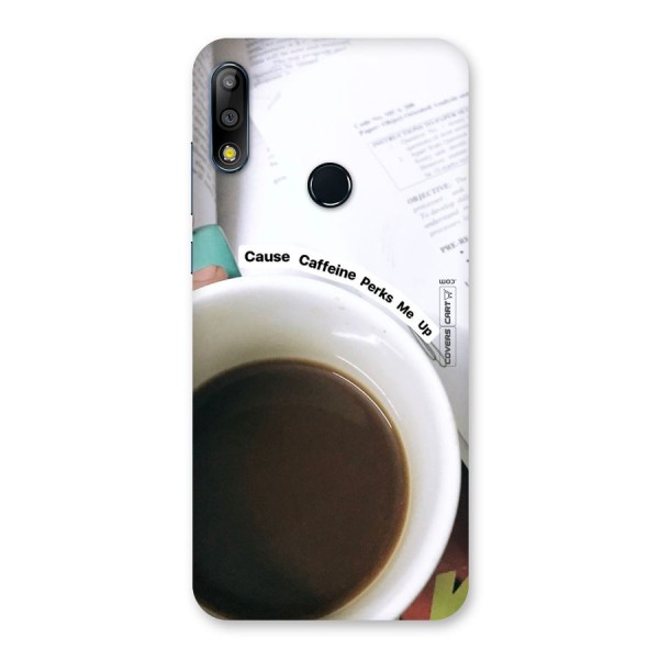 Coffee Perks Back Case for Zenfone Max Pro M2