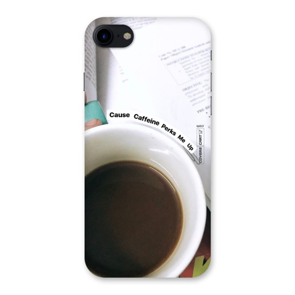 Coffee Perks Back Case for iPhone SE 2020