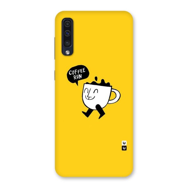 Coffee Run Back Case for Galaxy A50