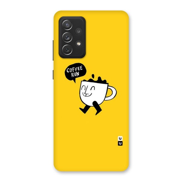 Coffee Run Back Case for Galaxy A72