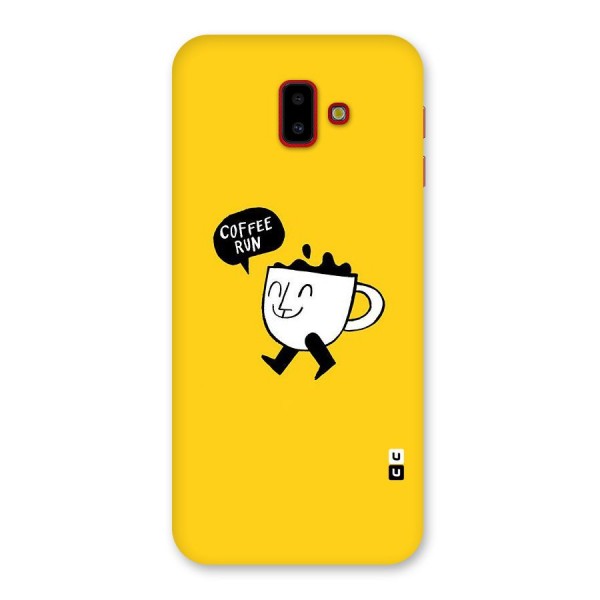 Coffee Run Back Case for Galaxy J6 Plus