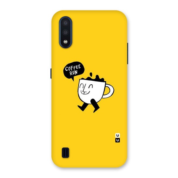 Coffee Run Back Case for Galaxy M01