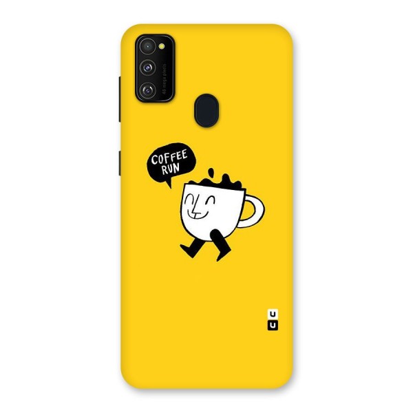 Coffee Run Back Case for Galaxy M21