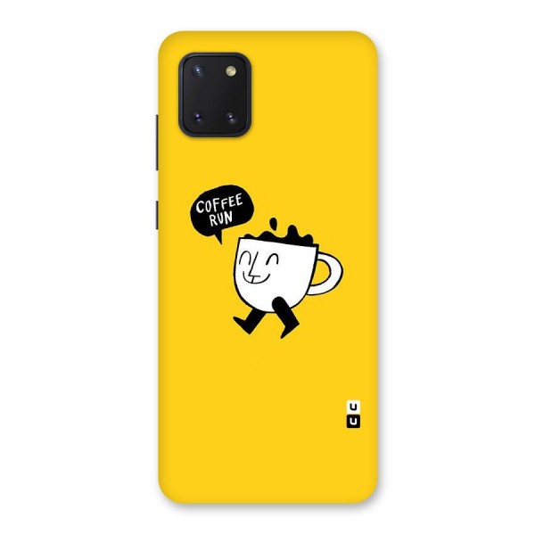 Coffee Run Back Case for Galaxy Note 10 Lite