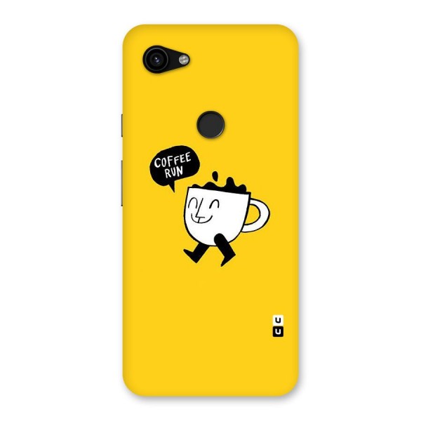 Coffee Run Back Case for Google Pixel 3a XL