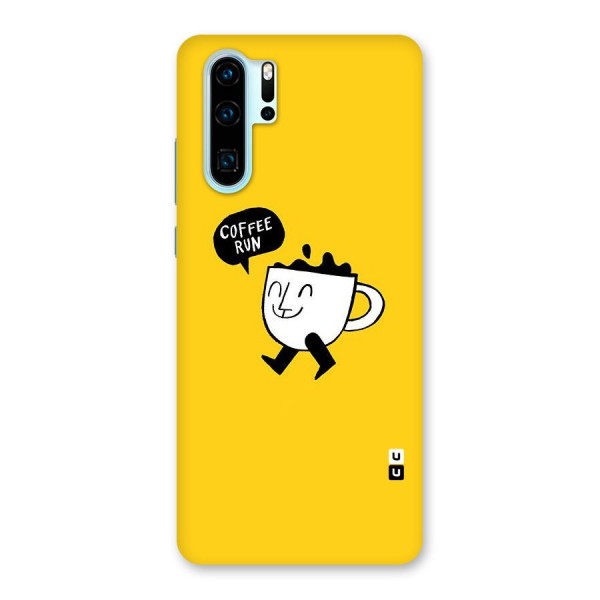 Coffee Run Back Case for Huawei P30 Pro