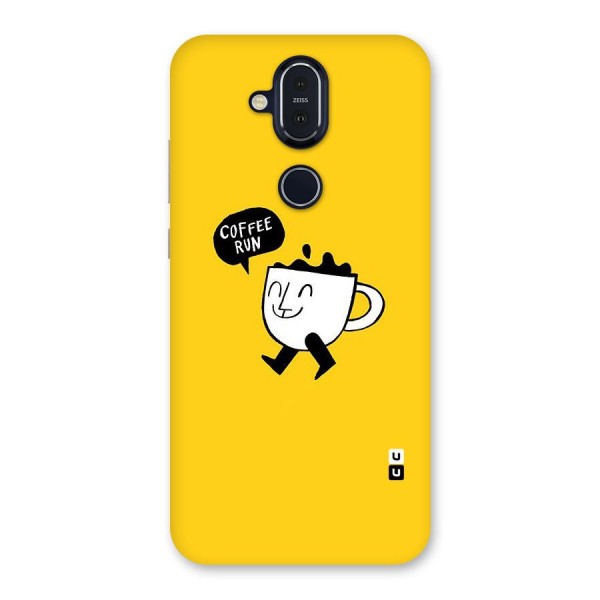 Coffee Run Back Case for Nokia 8.1