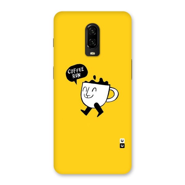 Coffee Run Back Case for OnePlus 6T