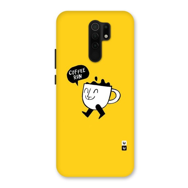 Coffee Run Back Case for Redmi 9 Prime