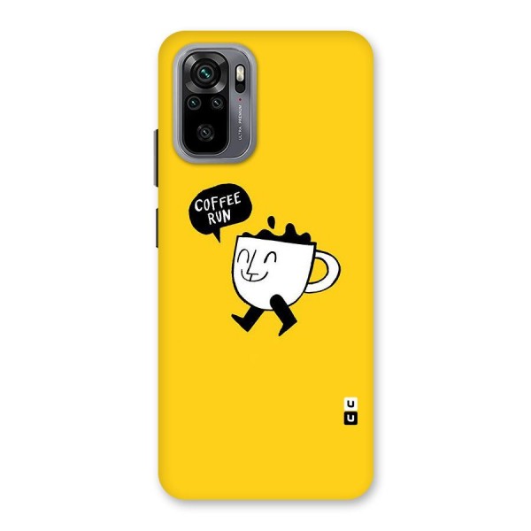 Coffee Run Back Case for Redmi Note 10