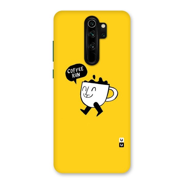 Coffee Run Back Case for Redmi Note 8 Pro