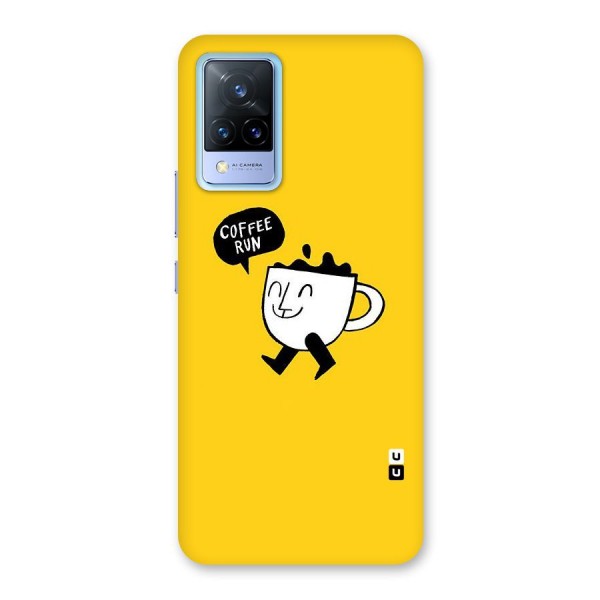 Coffee Run Back Case for Vivo V21 5G