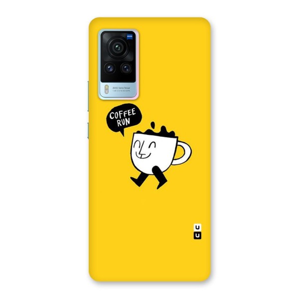 Coffee Run Back Case for Vivo X60 Pro