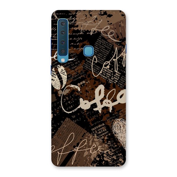 Coffee Scribbles Back Case for Galaxy A9 (2018)