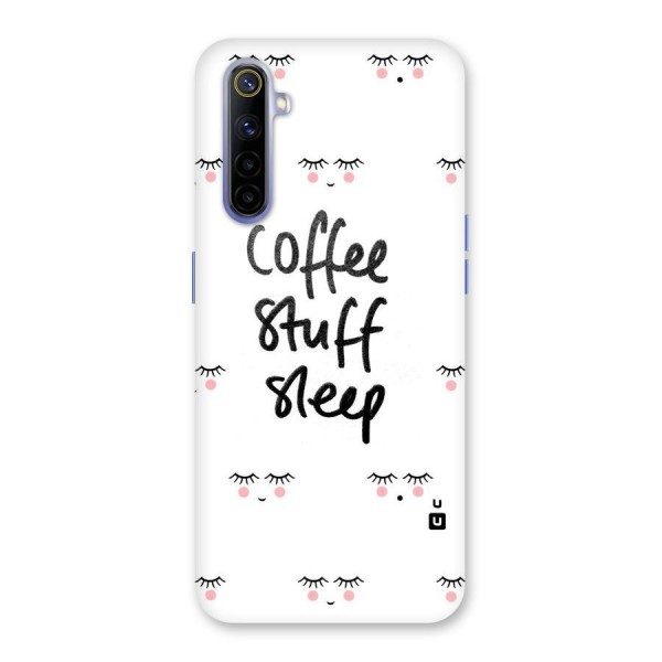 Coffee Stuff Sleep Back Case for Realme 6i