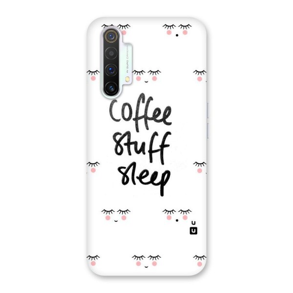 Coffee Stuff Sleep Back Case for Realme X3