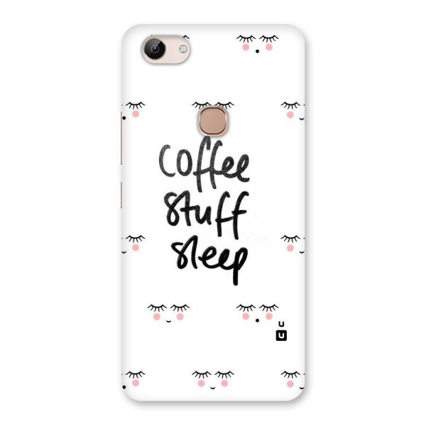 Coffee Stuff Sleep Back Case for Vivo Y83