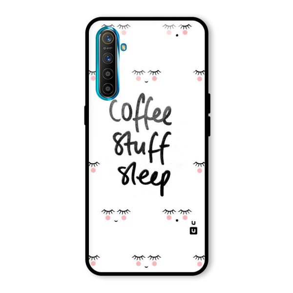 Coffee Stuff Sleep Glass Back Case for Realme XT