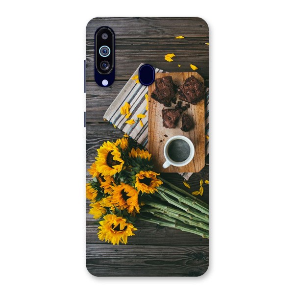 Coffee and Flowers Back Case for Galaxy A60