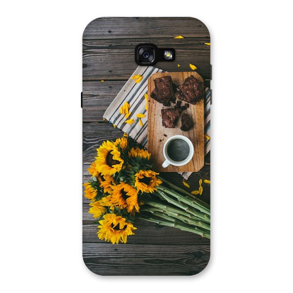 Coffee and Flowers Back Case for Galaxy A7 (2017)