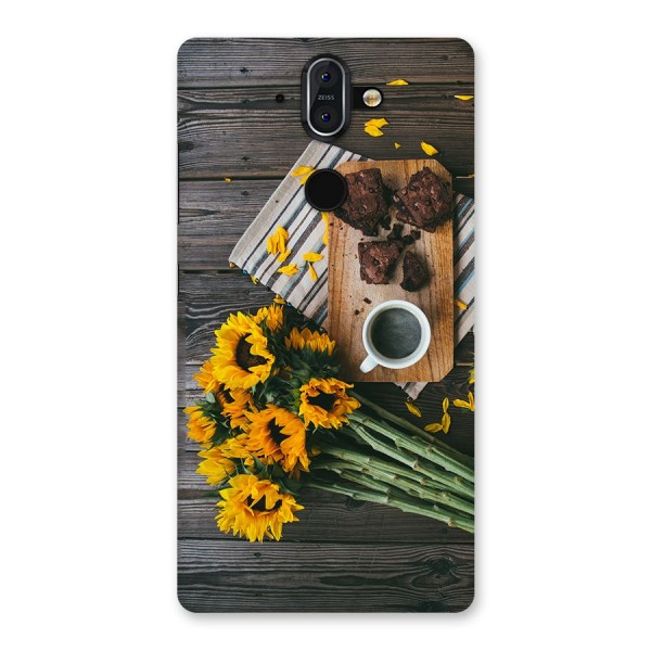 Coffee and Flowers Back Case for Nokia 8 Sirocco