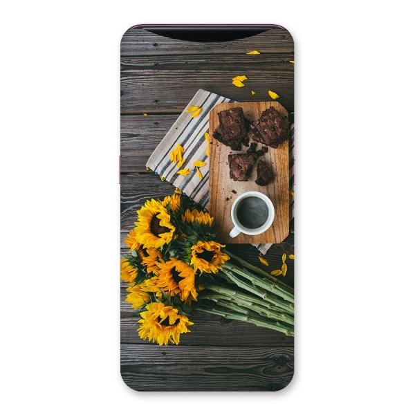 Coffee and Flowers Back Case for Oppo Find X