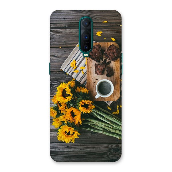 Coffee and Flowers Back Case for Oppo R17 Pro