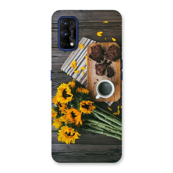 Coffee and Flowers Back Case for Realme 7 Pro